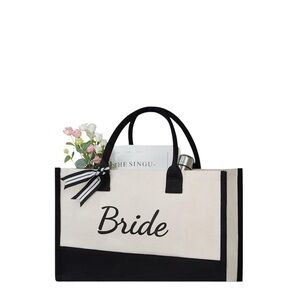 NWT BRIDAL TOTE WITH WEDDING ACCESSORIES.  THE PERFECT GIFT PACKAGE